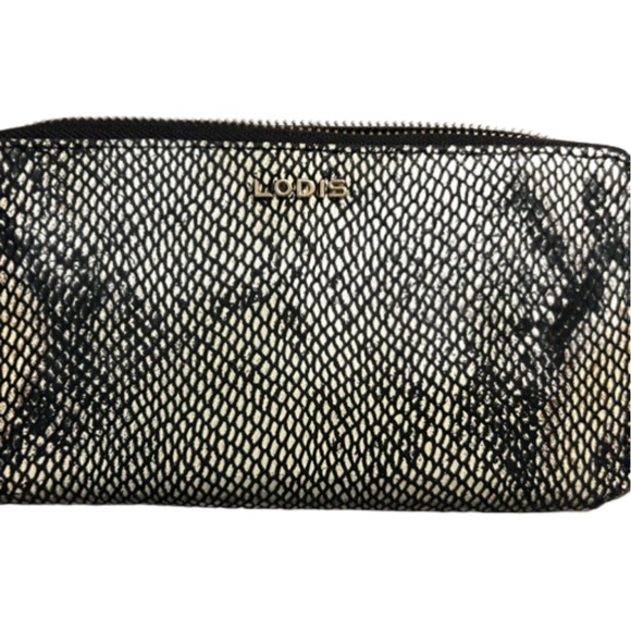 Lodis Handbags - Lodis snakeskin wallet